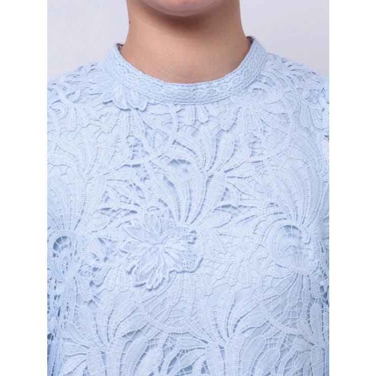 3Dスカラップレースミニワンピース | MERCURYDUO | 詳細画像24 