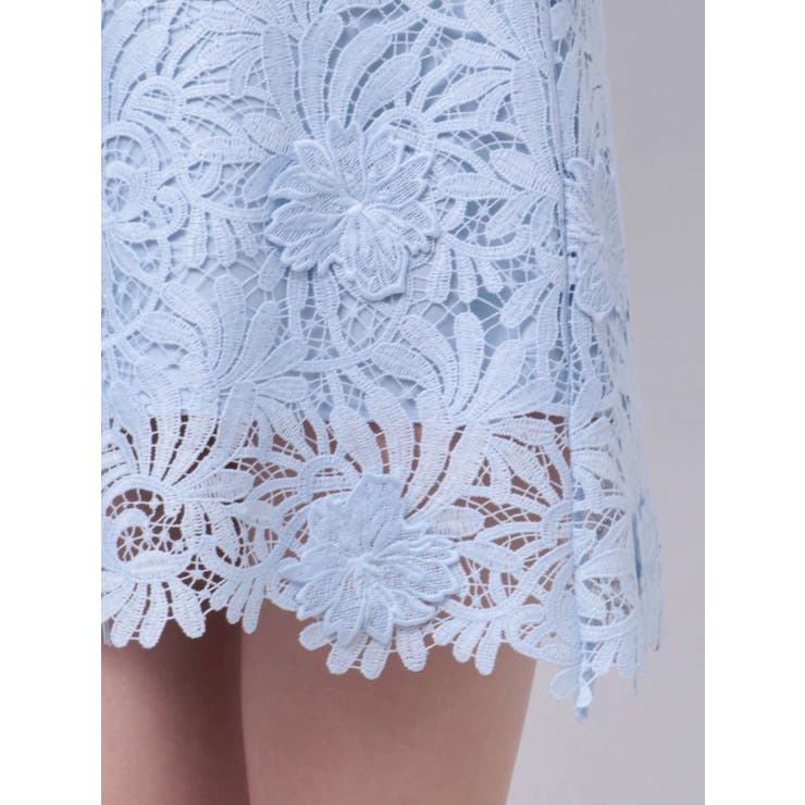 3Dスカラップレースミニワンピース | MERCURYDUO | 詳細画像26 