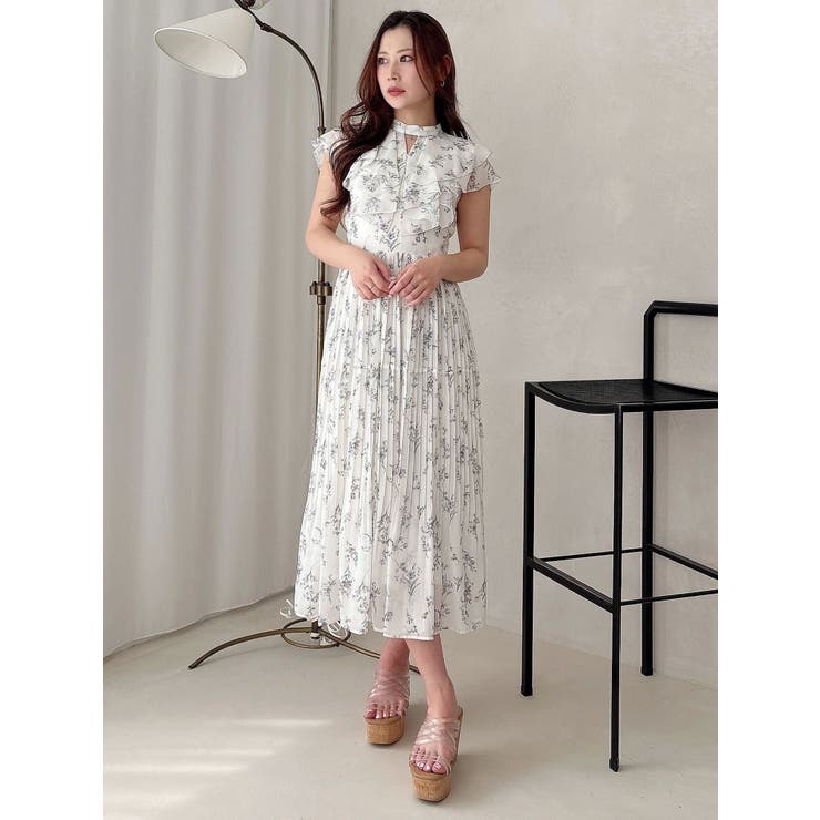 ラッフルプリーツティアードワンピース | MERCURYDUO | 詳細画像19 