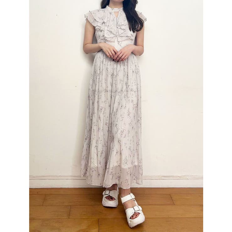 ラッフルプリーツティアードワンピース | MERCURYDUO | 詳細画像30 