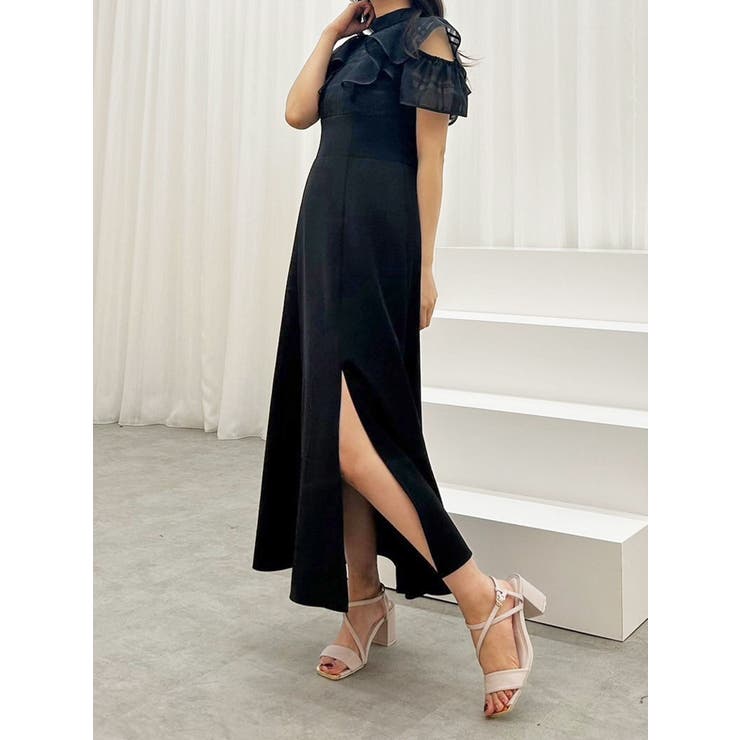 シアーチェックラッフルドッキングワンピース | MERCURYDUO | 詳細画像26 