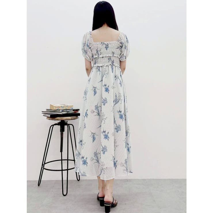 ボタニカルフラワー2WAYシャーリングワンピース | MERCURYDUO | 詳細画像22 