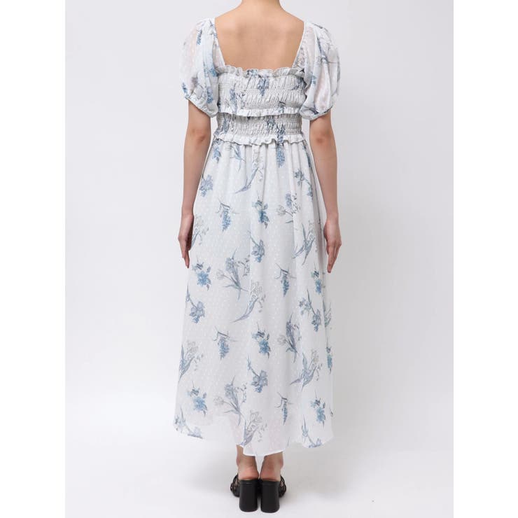 ボタニカルフラワー2WAYシャーリングワンピース | MERCURYDUO | 詳細画像26 