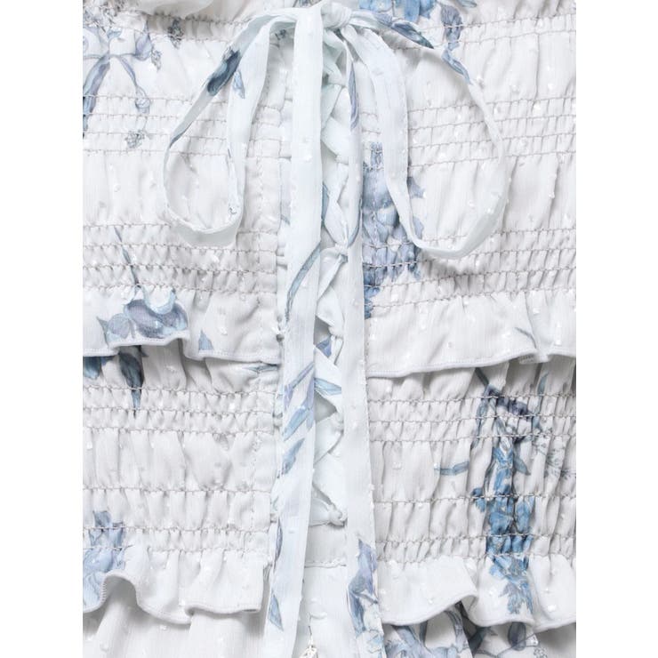 ボタニカルフラワー2WAYシャーリングワンピース | MERCURYDUO | 詳細画像34 