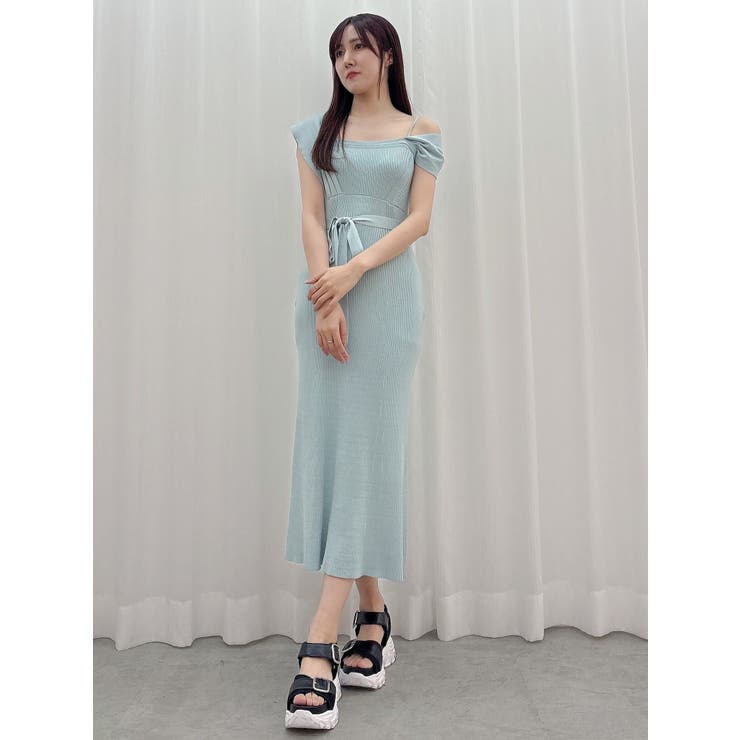 アシメビスチェニットワンピース | MERCURYDUO | 詳細画像15 