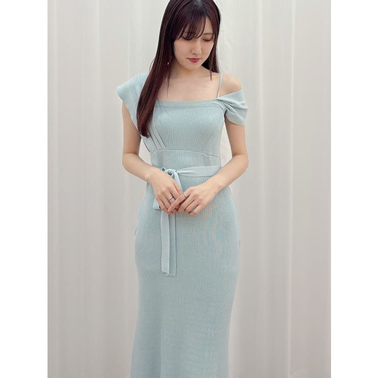 アシメビスチェニットワンピース | MERCURYDUO | 詳細画像18 