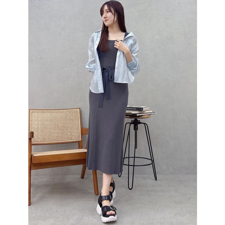 アシメビスチェニットワンピース | MERCURYDUO | 詳細画像24 