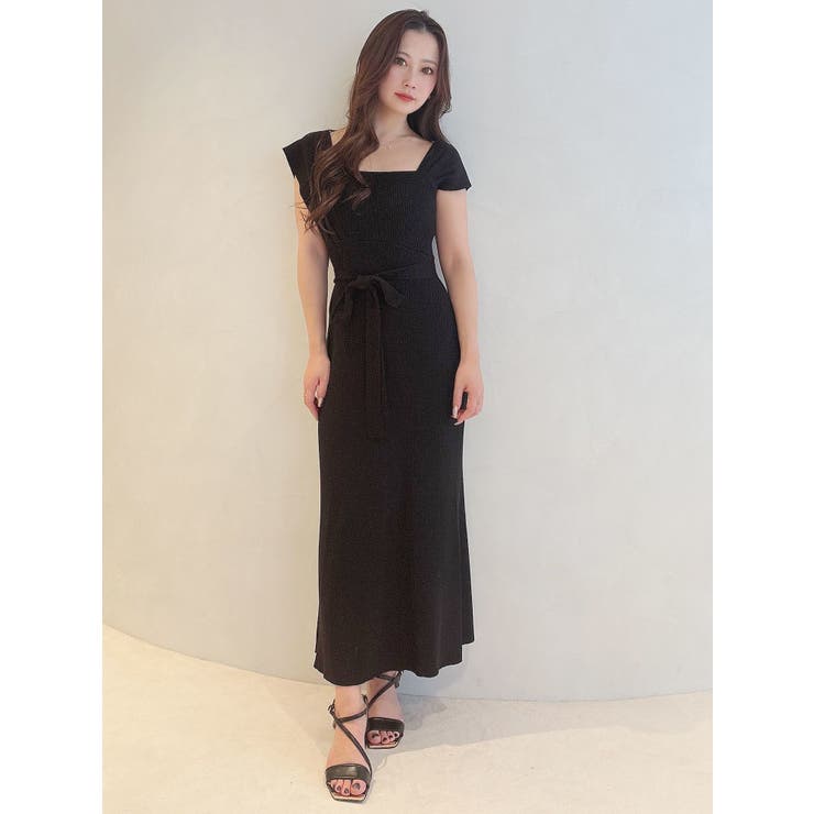 アシメビスチェニットワンピース | MERCURYDUO | 詳細画像3 