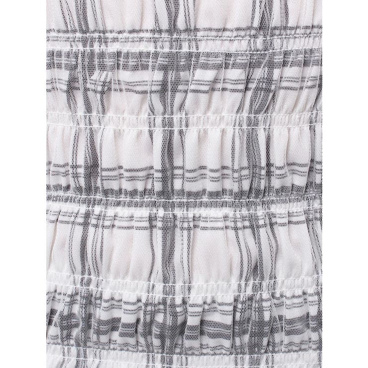 シアーチェックシャーリングマーメイドワンピース | MERCURYDUO | 詳細画像33 