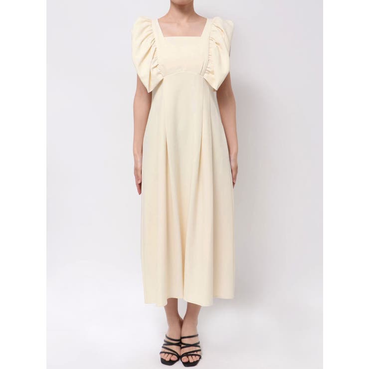 リネンライクバックレースアップワンピース | MERCURYDUO | 詳細画像19 