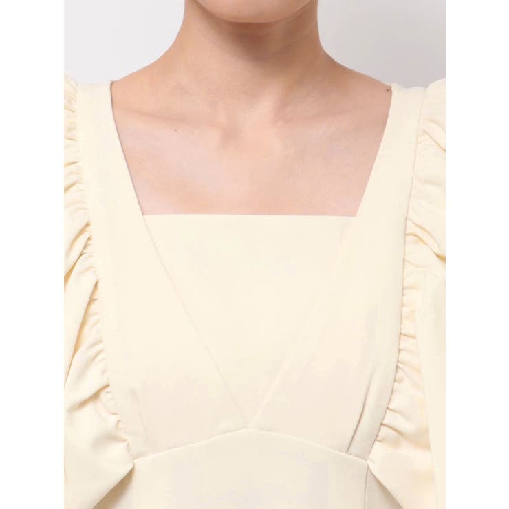 リネンライクバックレースアップワンピース | MERCURYDUO | 詳細画像22 