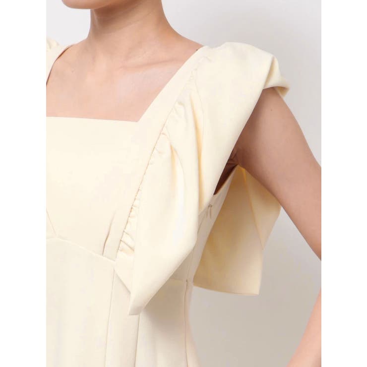 リネンライクバックレースアップワンピース | MERCURYDUO | 詳細画像31 