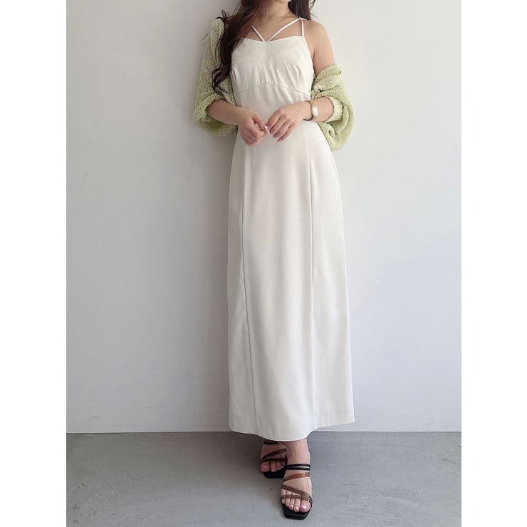 Iラインキャミワンピース | MERCURYDUO | 詳細画像1 