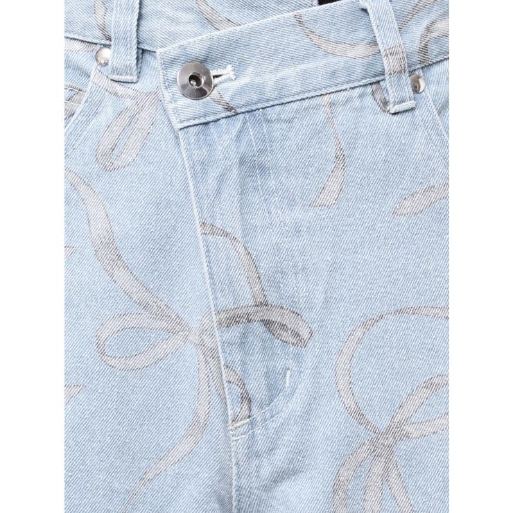 リボンプリントデニムパンツ | MERCURYDUO | 詳細画像40 