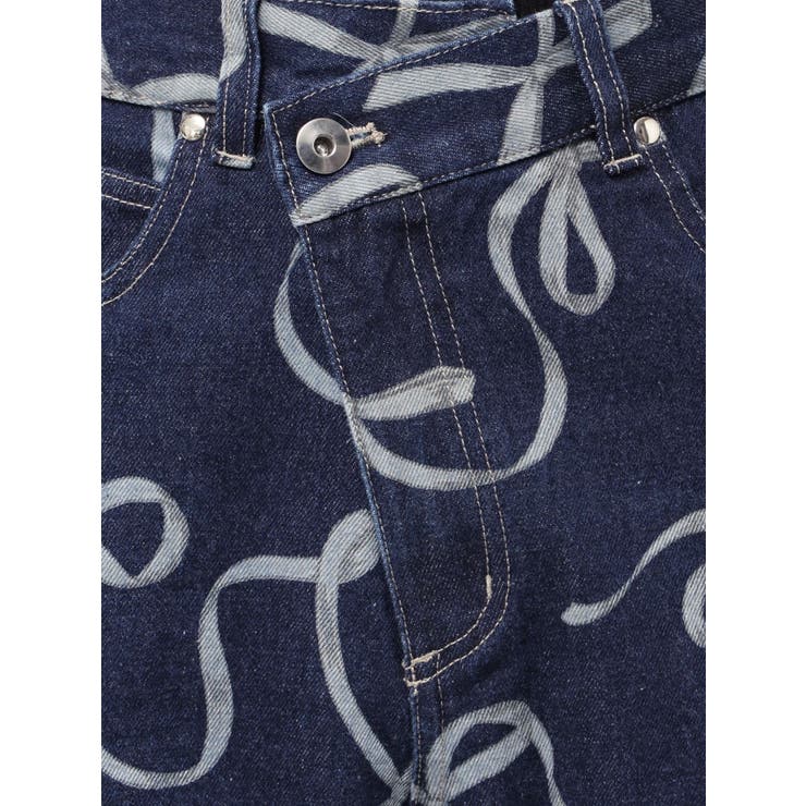 リボンプリントデニムパンツ | MERCURYDUO | 詳細画像41 