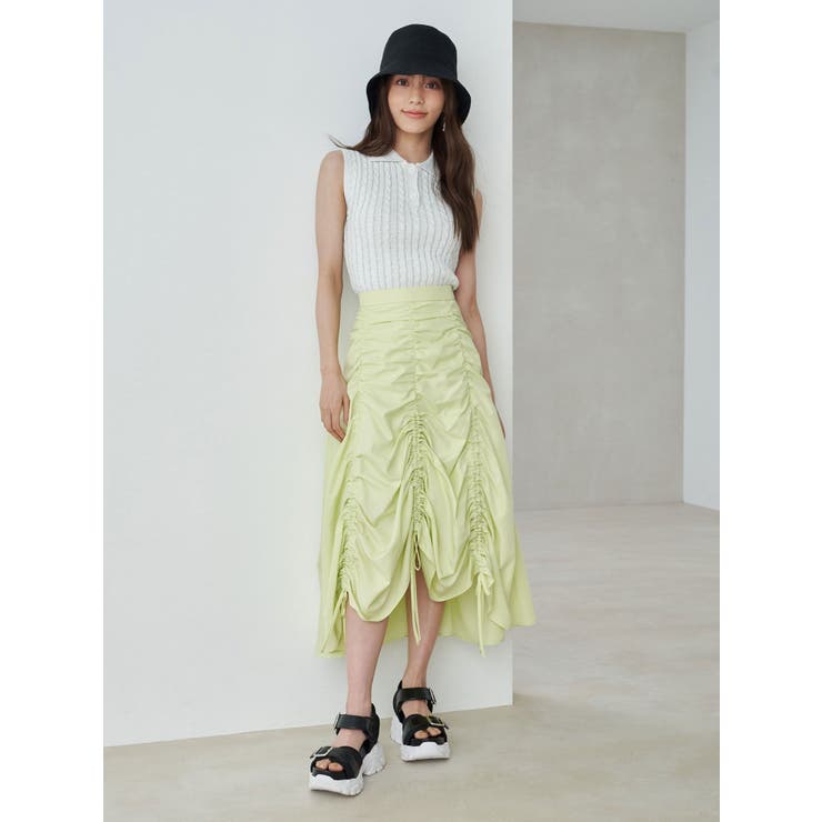 ギャザリングフレアスカート | MERCURYDUO | 詳細画像11 