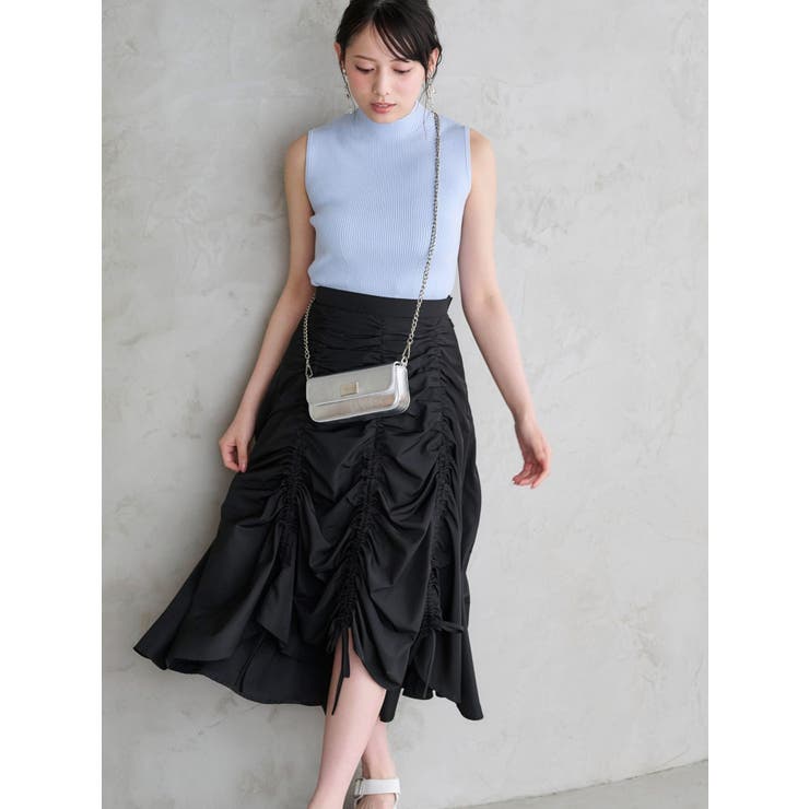 ギャザリングフレアスカート | MERCURYDUO | 詳細画像15 