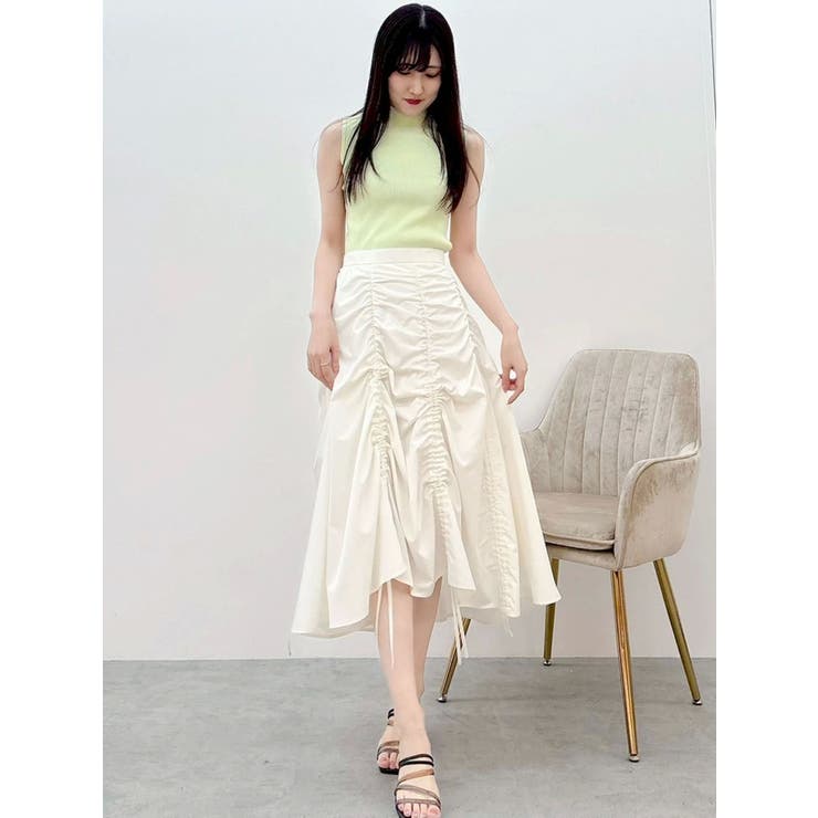 ギャザリングフレアスカート | MERCURYDUO | 詳細画像16 