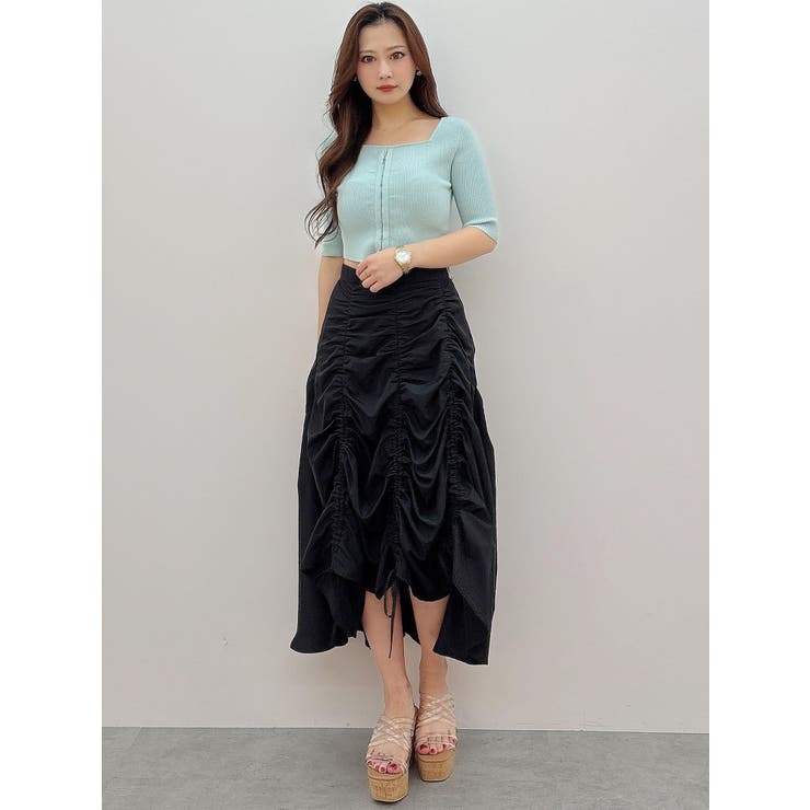 ギャザリングフレアスカート | MERCURYDUO | 詳細画像23 