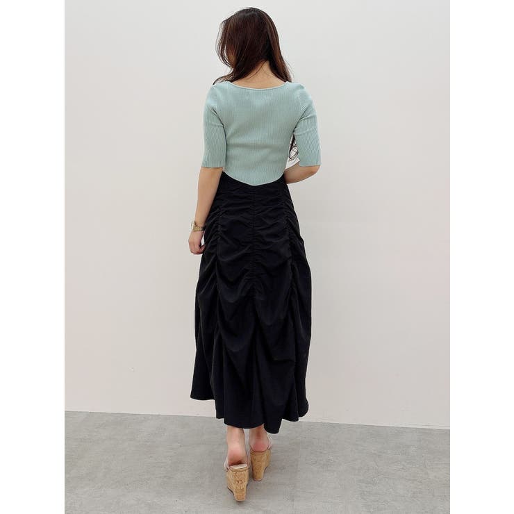 ギャザリングフレアスカート | MERCURYDUO | 詳細画像24 