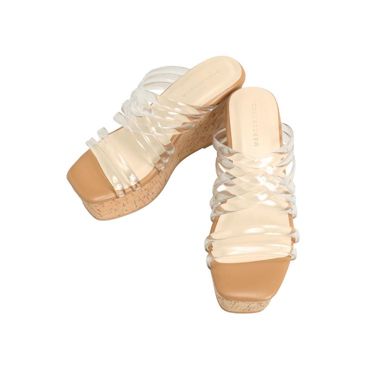 クリアチューブウェッジサンダル | MERCURYDUO | 詳細画像29 