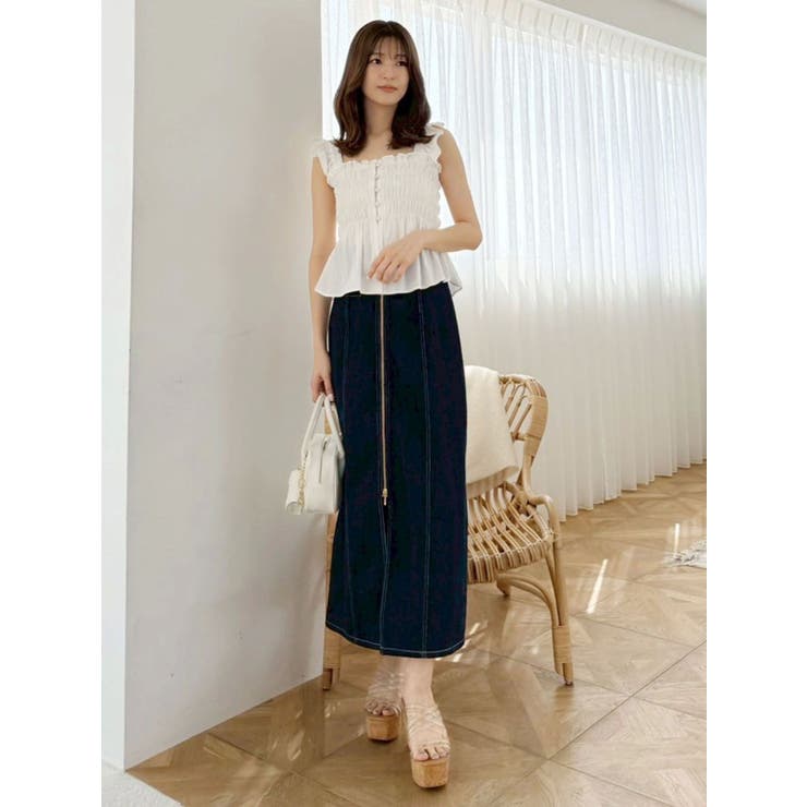 クリアチューブウェッジサンダル | MERCURYDUO | 詳細画像8 