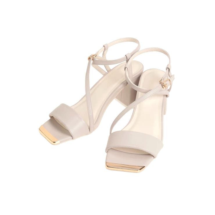 メタルパーツストラップサンダル | MERCURYDUO | 詳細画像31 