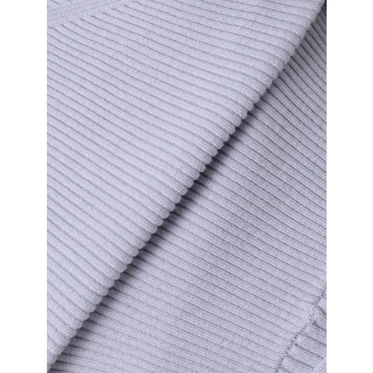 カシュクールラッフルコンパクトニット | MERCURYDUO | 詳細画像36 