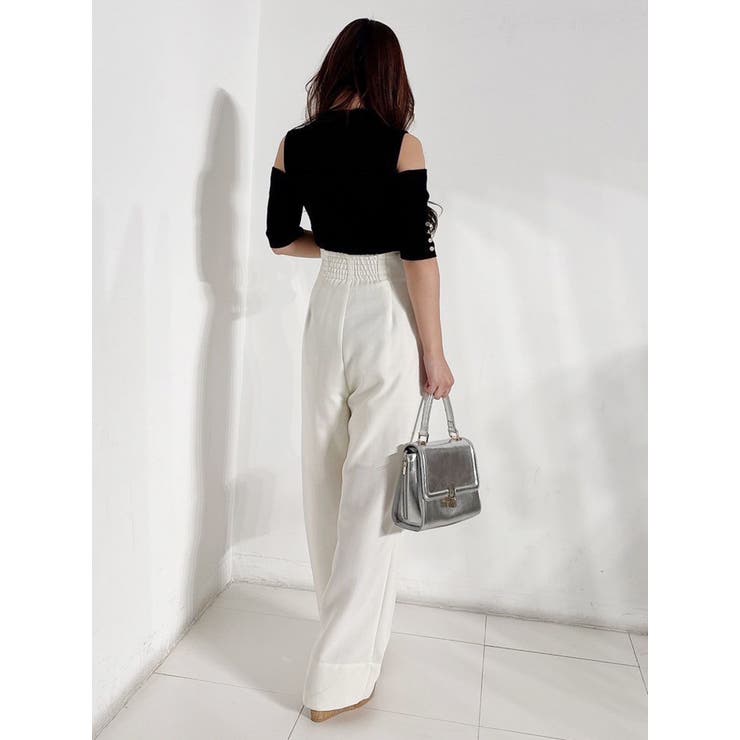 ビスチェ風カットアウトニット | MERCURYDUO | 詳細画像16 