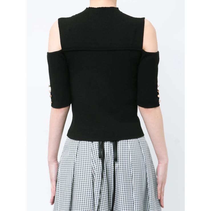 ビスチェ風カットアウトニット | MERCURYDUO | 詳細画像23 