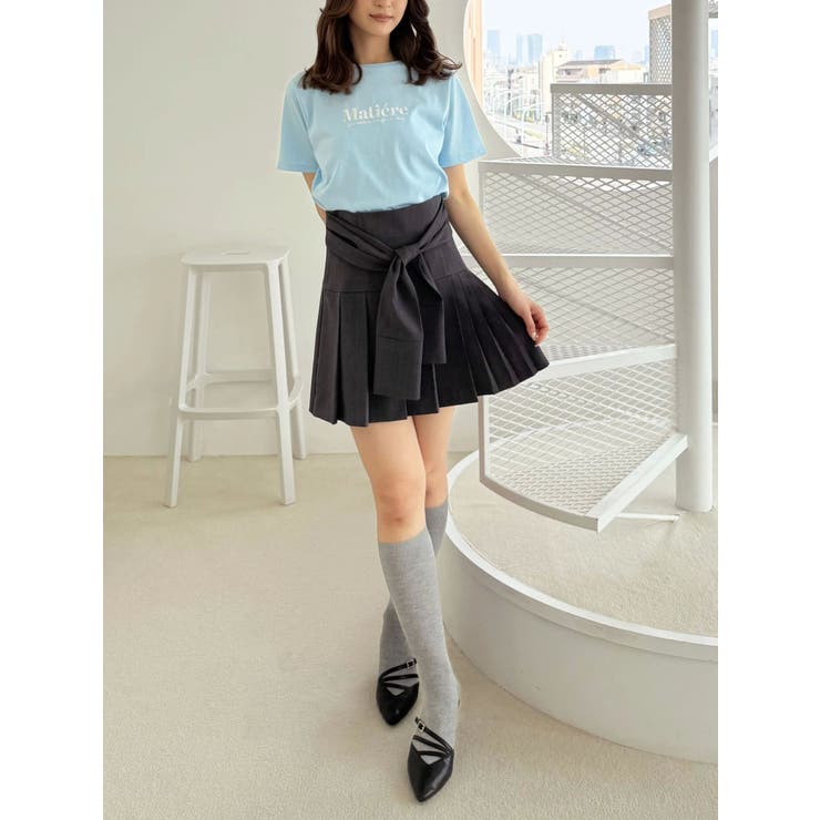 刺繍ロゴTシャツ | MERCURYDUO | 詳細画像10 