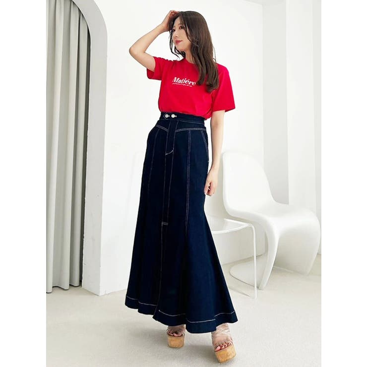 刺繍ロゴTシャツ | MERCURYDUO | 詳細画像19 