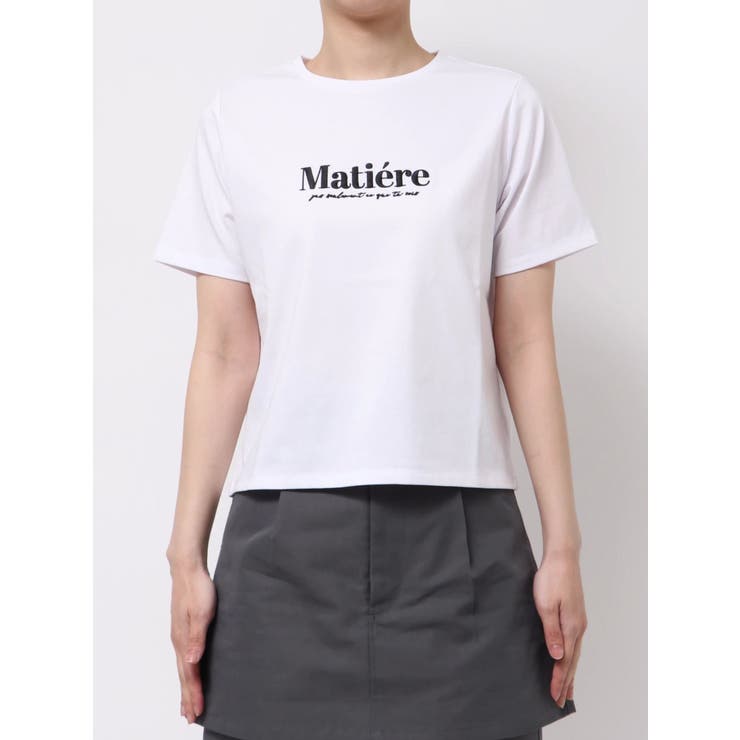 刺繍ロゴTシャツ | MERCURYDUO | 詳細画像22 