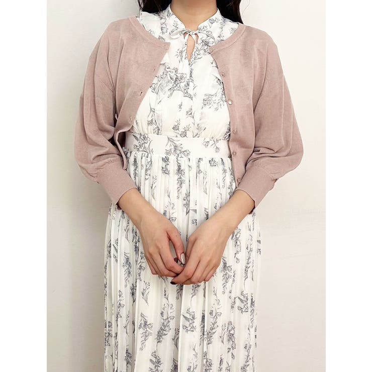 2WAYシアーコンパクトカーディガン | MERCURYDUO | 詳細画像14 