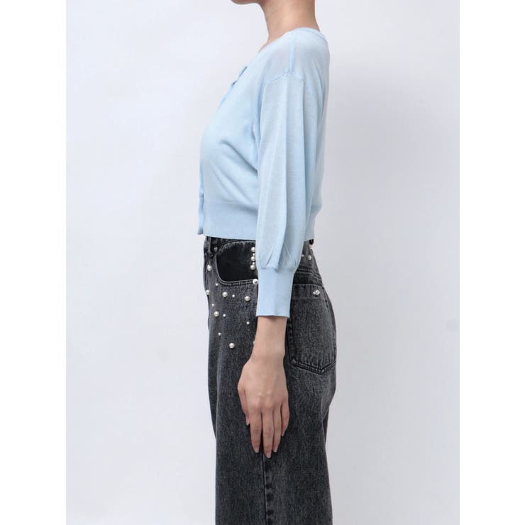 2WAYシアーコンパクトカーディガン | MERCURYDUO | 詳細画像16 