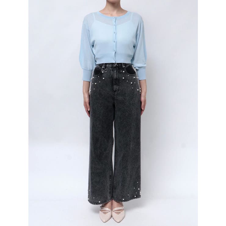 2WAYシアーコンパクトカーディガン | MERCURYDUO | 詳細画像24 