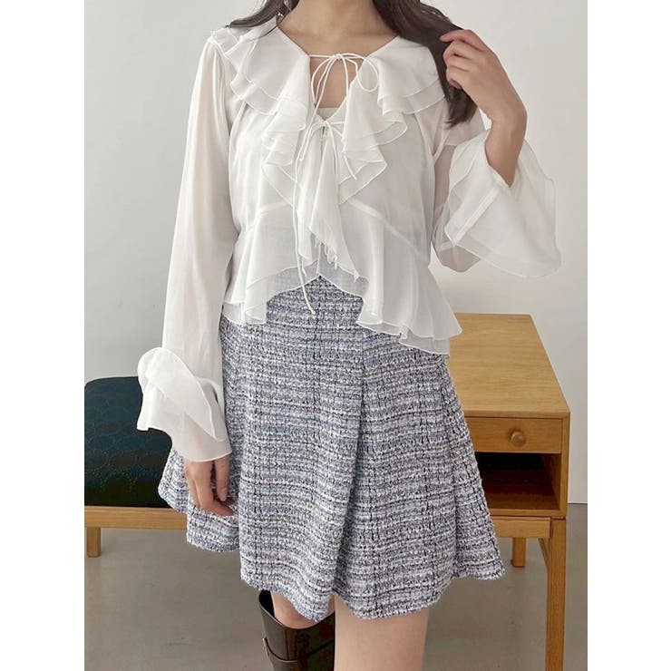 カットツィードミニスカパン | MERCURYDUO | 詳細画像11 