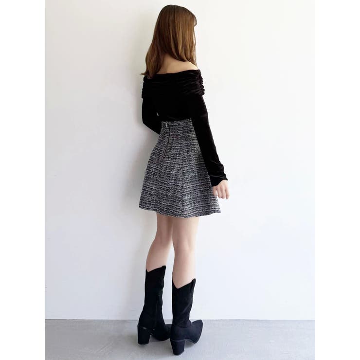 カットツィードミニスカパン | MERCURYDUO | 詳細画像6 