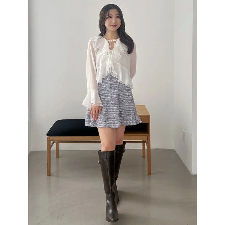 カットツィードミニスカパン | MERCURYDUO | 詳細画像9 