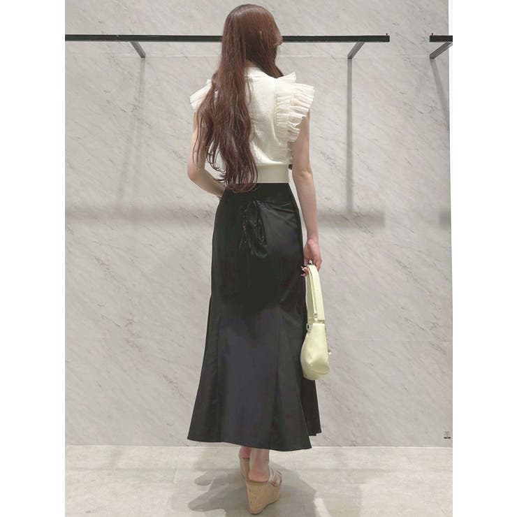 バックレースアップストレッチマーメイドスカート | MERCURYDUO | 詳細画像47