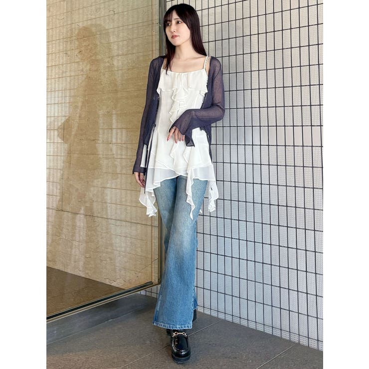 シアーフロントリボンカーデ | MERCURYDUO | 詳細画像21 