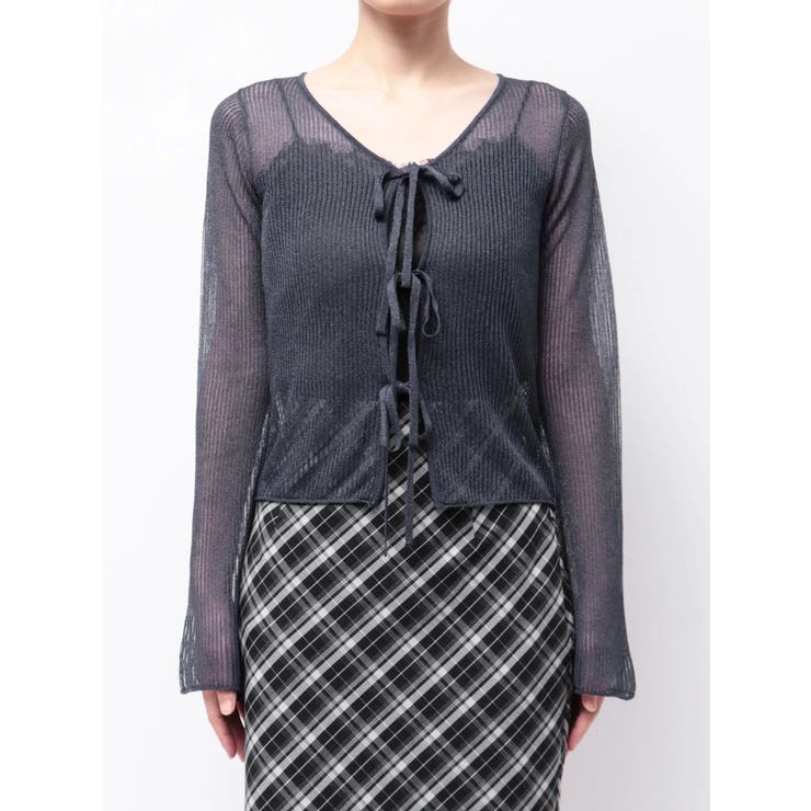 シアーフロントリボンカーデ | MERCURYDUO | 詳細画像26 