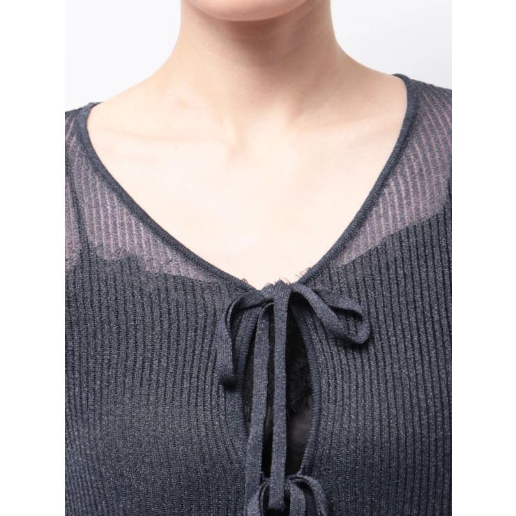 シアーフロントリボンカーデ | MERCURYDUO | 詳細画像29 