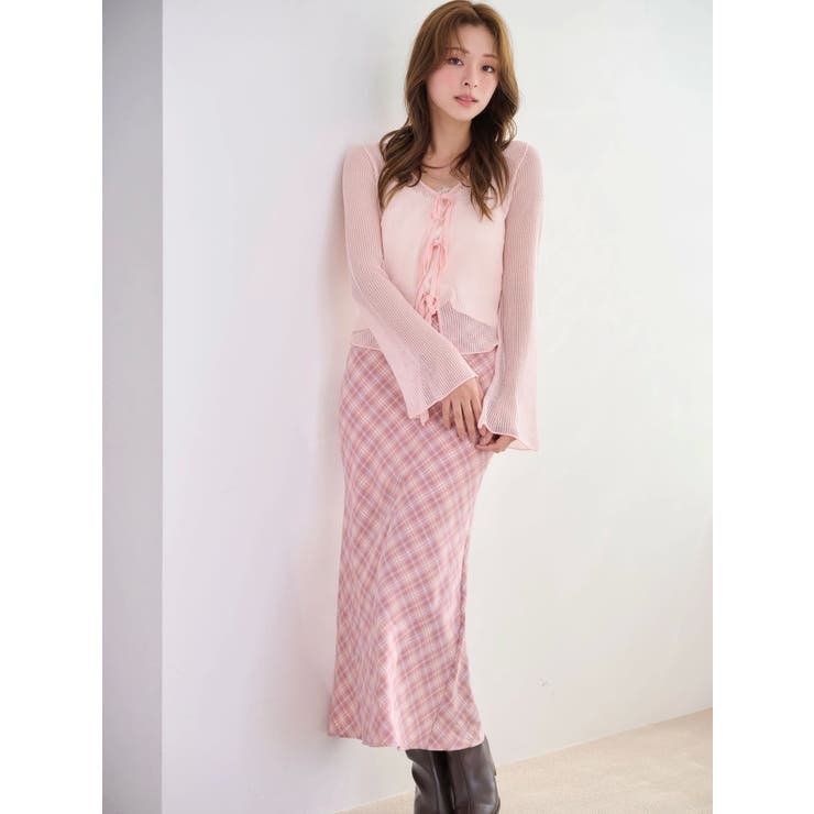 シアーフロントリボンカーデ | MERCURYDUO | 詳細画像3 