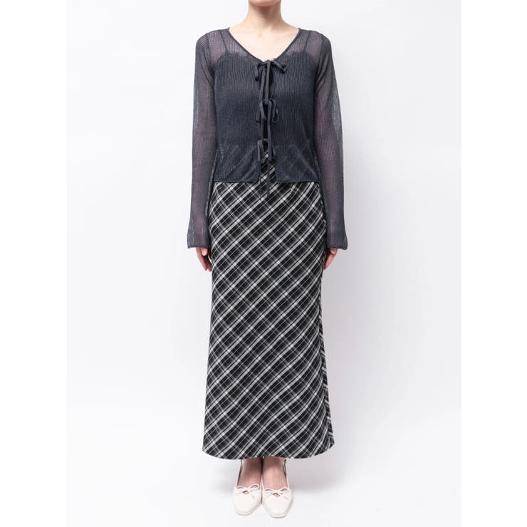 シアーフロントリボンカーデ | MERCURYDUO | 詳細画像33 