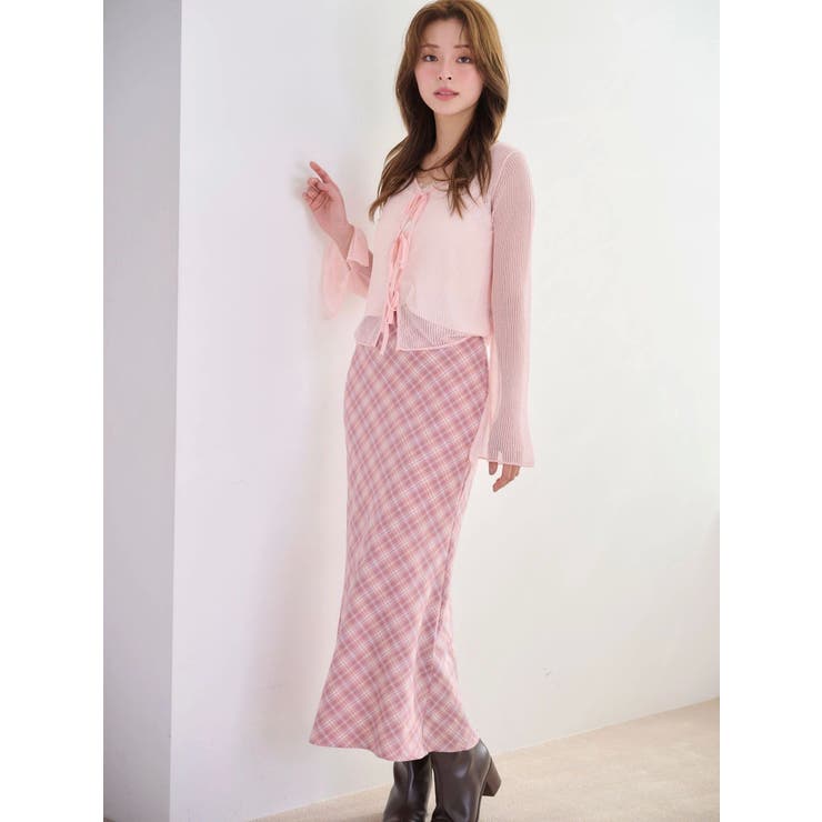 シアーフロントリボンカーデ | MERCURYDUO | 詳細画像4 