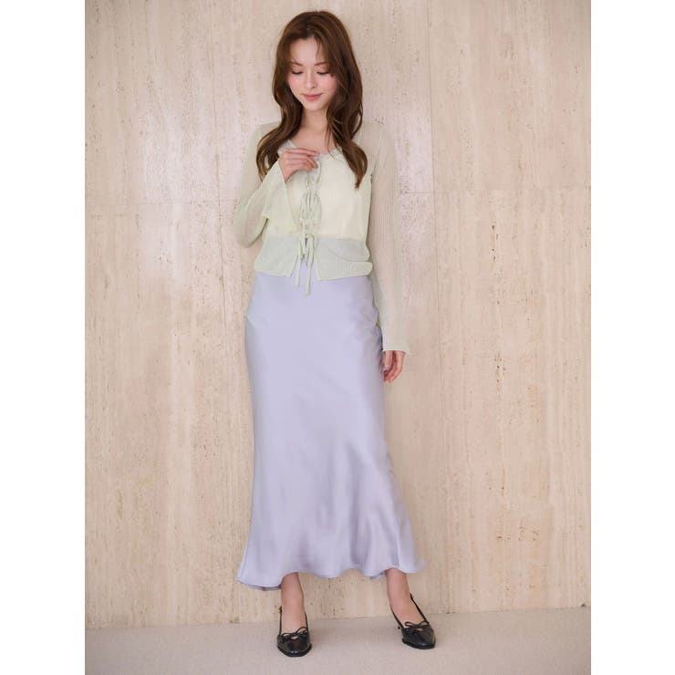 シアーフロントリボンカーデ | MERCURYDUO | 詳細画像6 