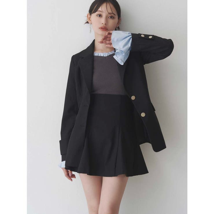 フィットアンドフレアジャケット | MERCURYDUO | 詳細画像15 