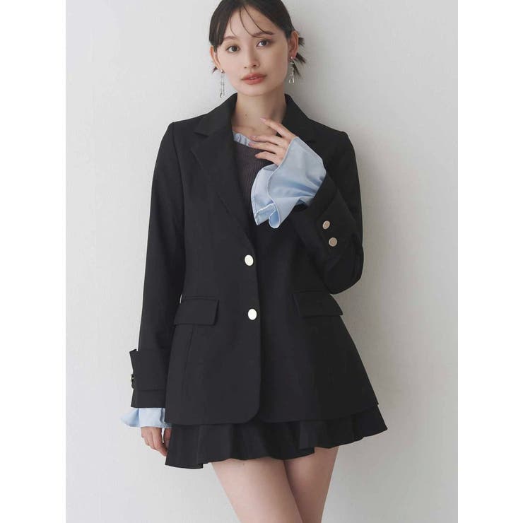 フィットアンドフレアジャケット | MERCURYDUO | 詳細画像18 