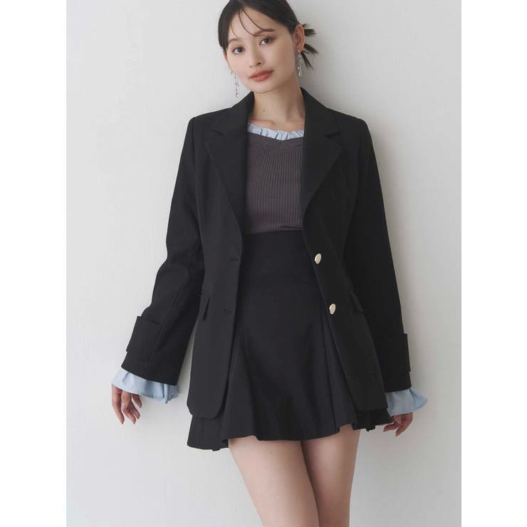 フィットアンドフレアジャケット | MERCURYDUO | 詳細画像21 